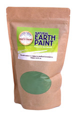 Natural Earth Paint Bulk packaging for 4 liters of ecological paint green