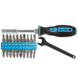 Kids at work Screwdriver combo set