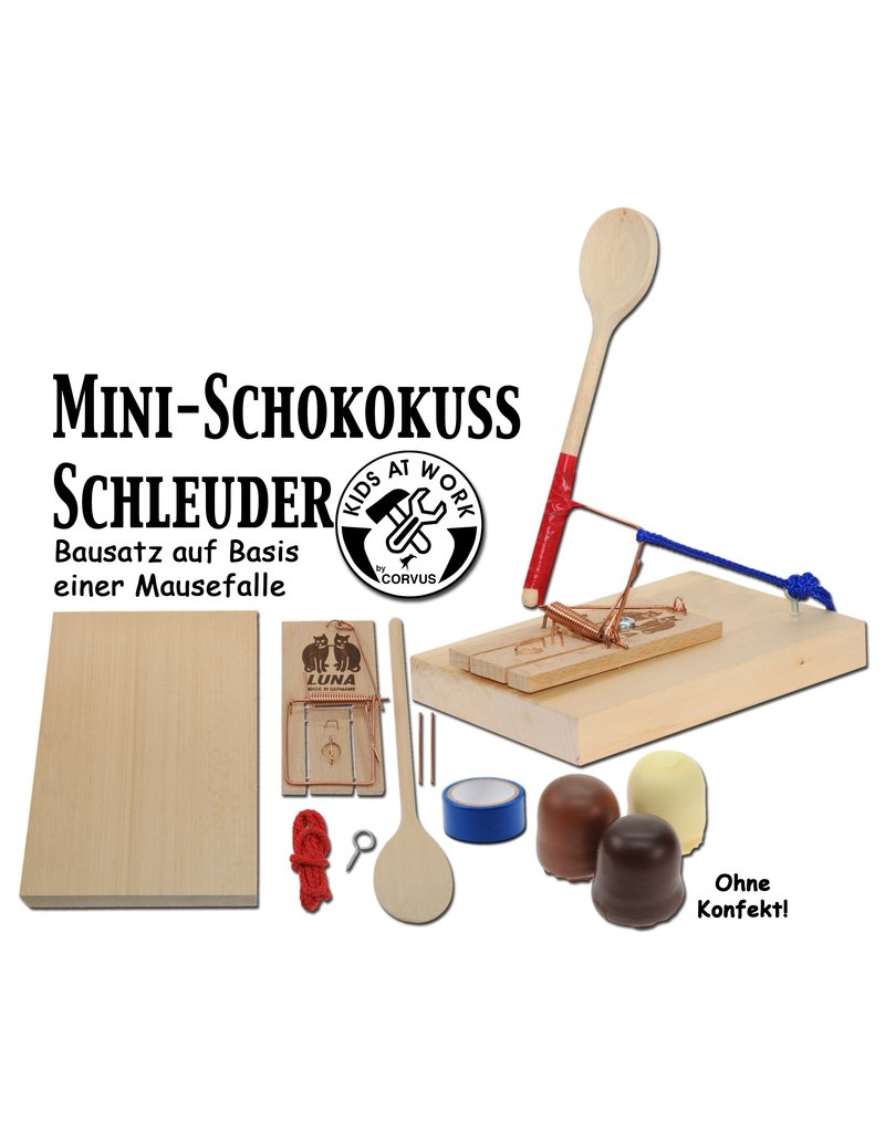 Kids at work Mini chocolate catapult