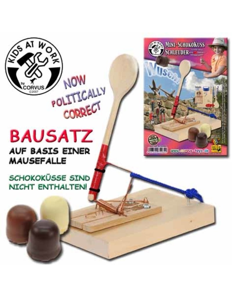Kids at work Mini chocolate catapult