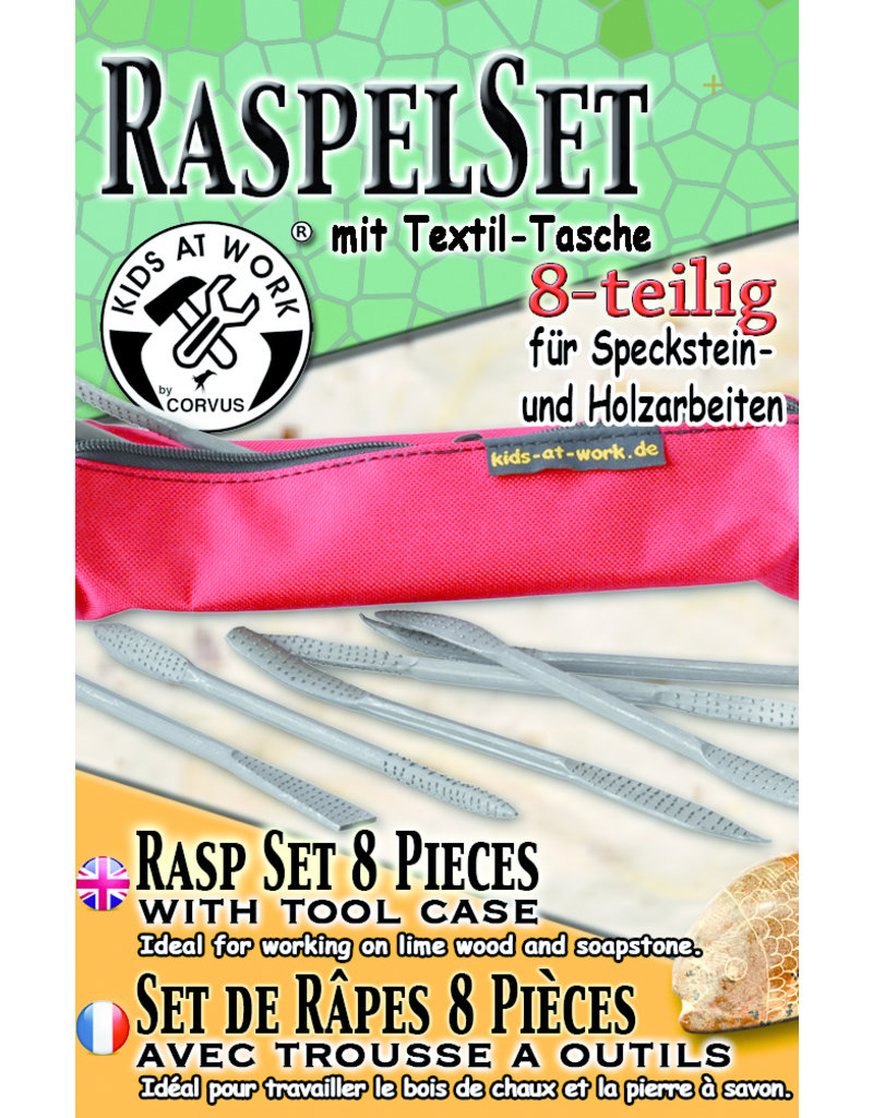 Kids at Work Rasp set in case