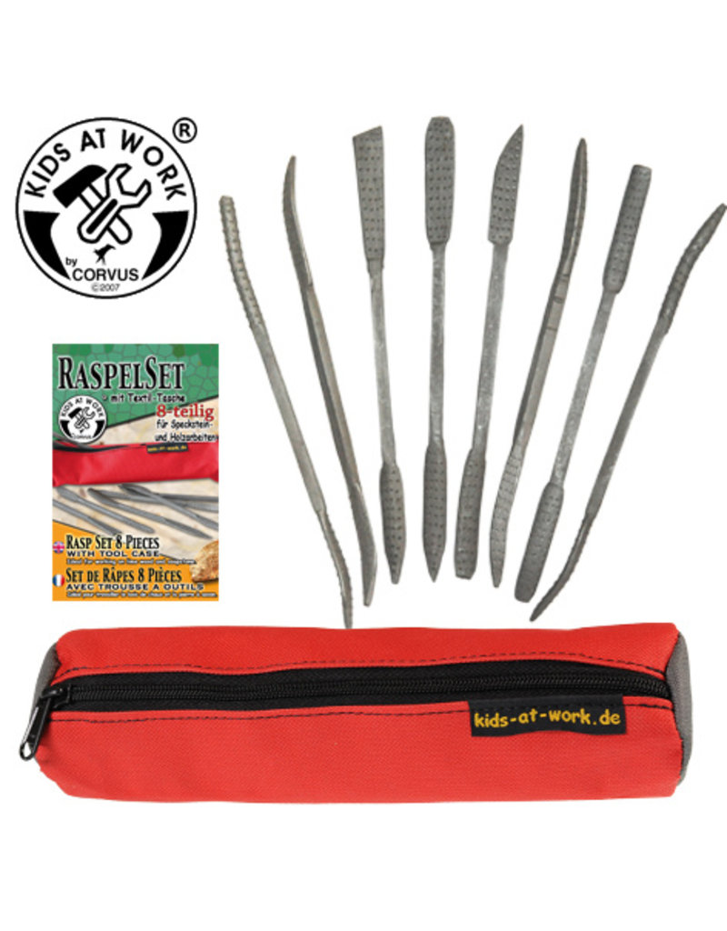 Kids at Work Rasp set in case