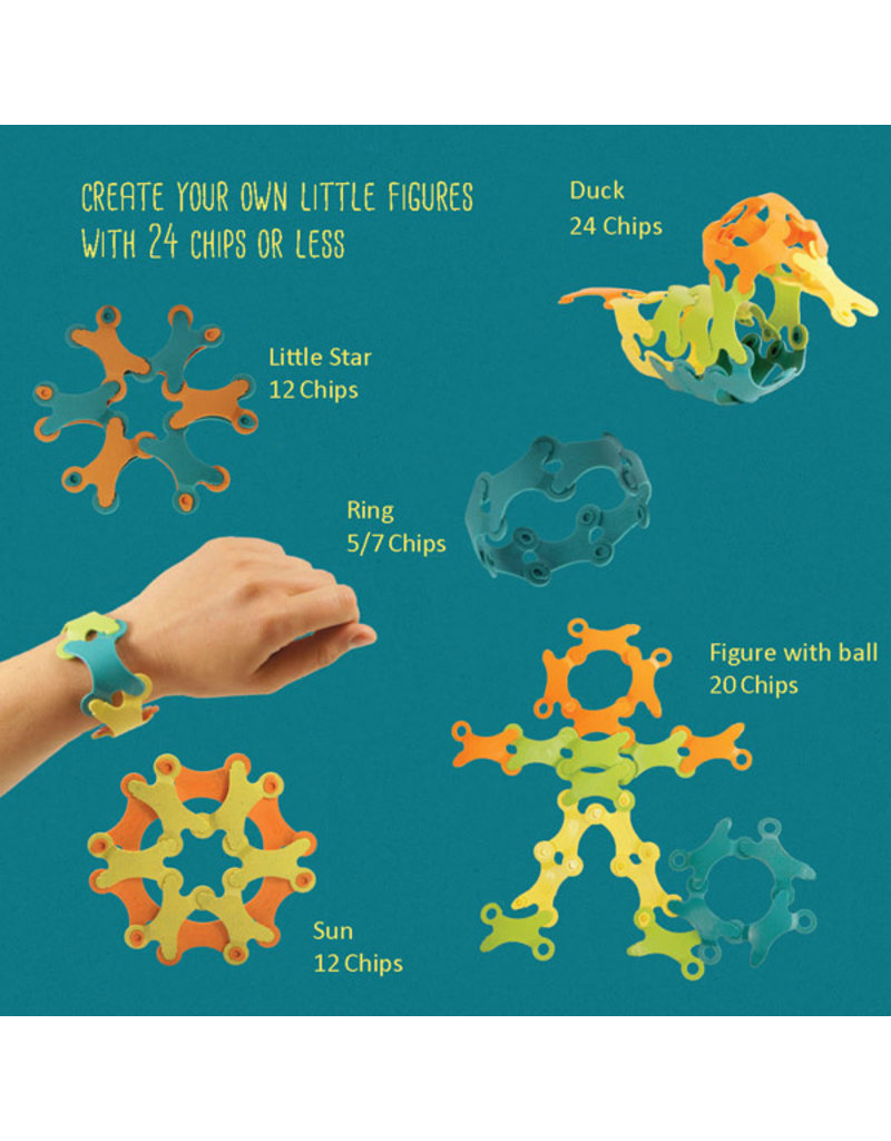 TicToys Binabo 24 chips – display of 10 sets