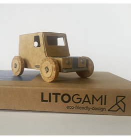 Litogami Autogami reversible solar car