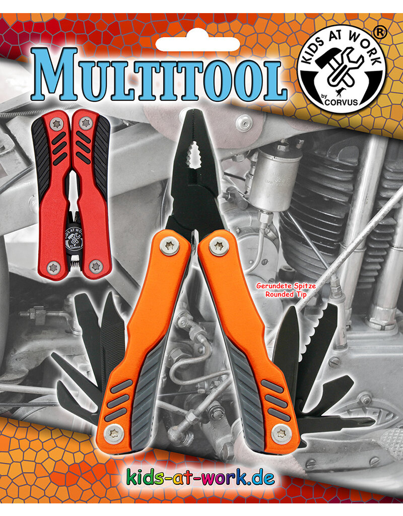 Kids at Work Multitool pocket knife - new model