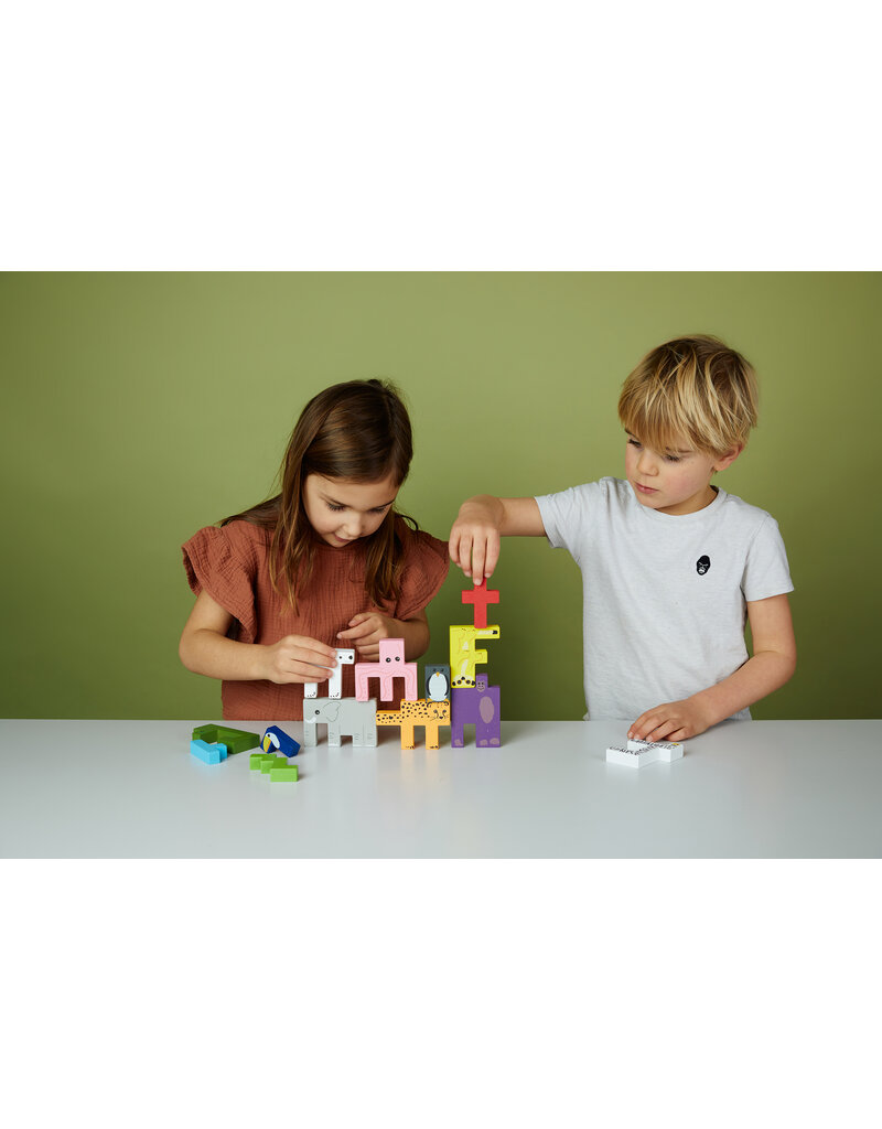 Stoere Dieren 3D Puzzel