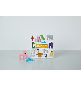 Stoere Dieren 3D Puzzel