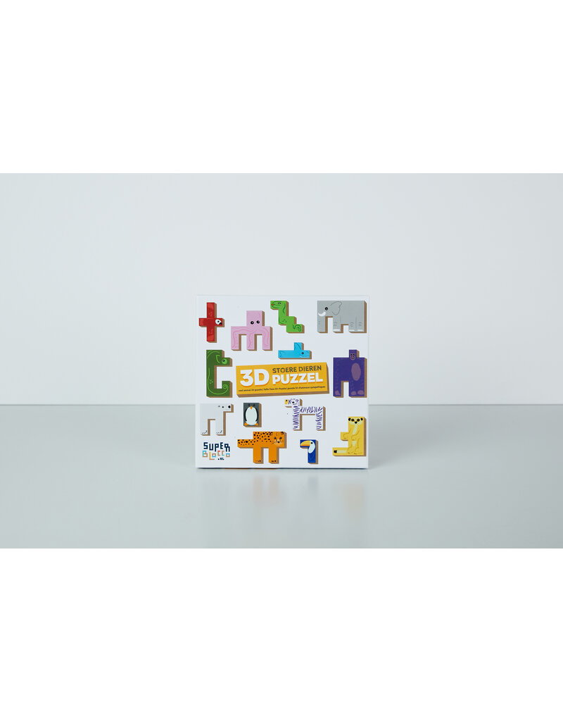 Stoere Dieren 3D Puzzel