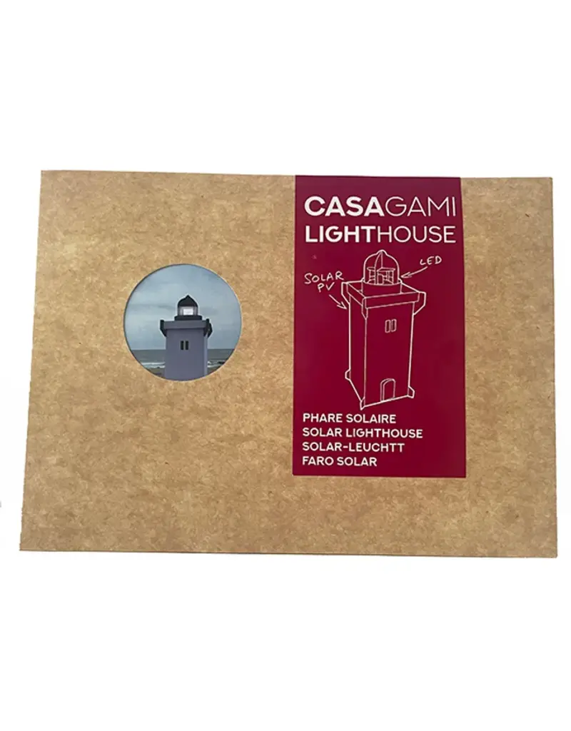 Litogami Casagami Vuurtoren op zonne-energie