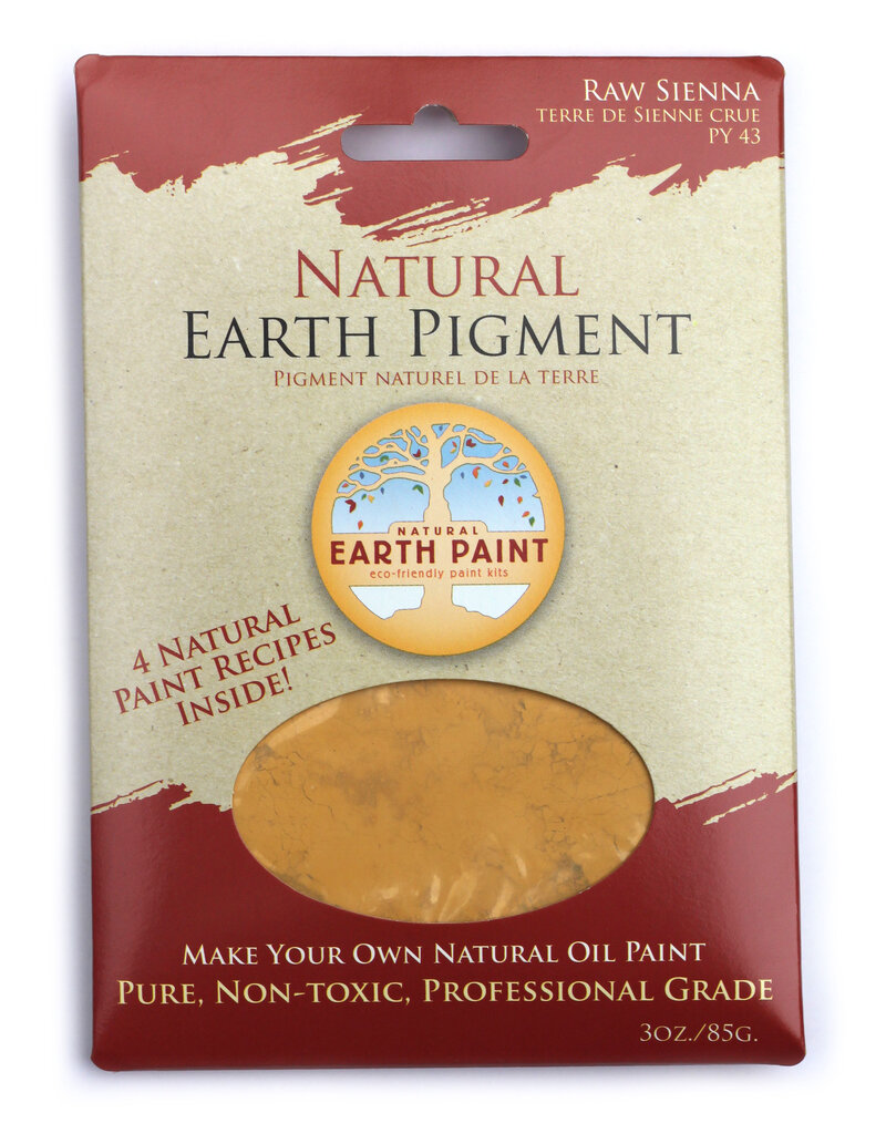 Natural Earth Paint Natuurlijk pigment Raw Sienna