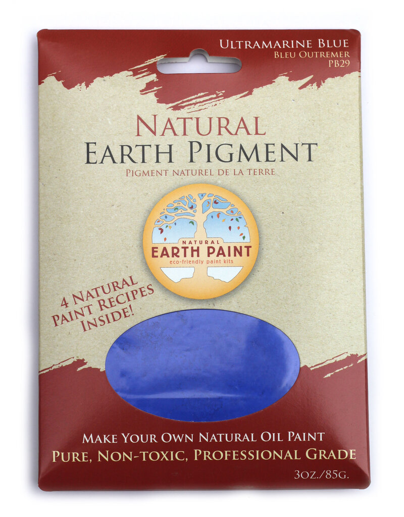 Natural Earth Paint Natural Earth Oil paint made of earth and minerals Ultramarine Blue