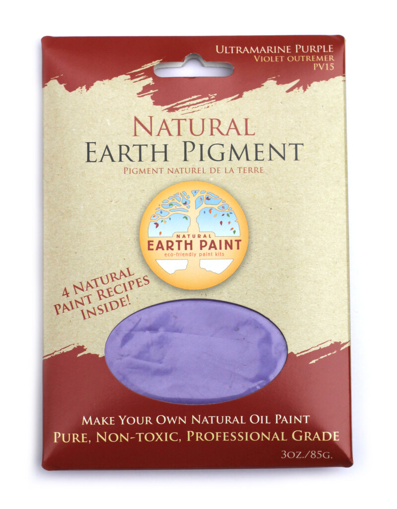 Natural Earth Paint Natural Earth Oil paint made of earth and mineralsUltramarine Purple