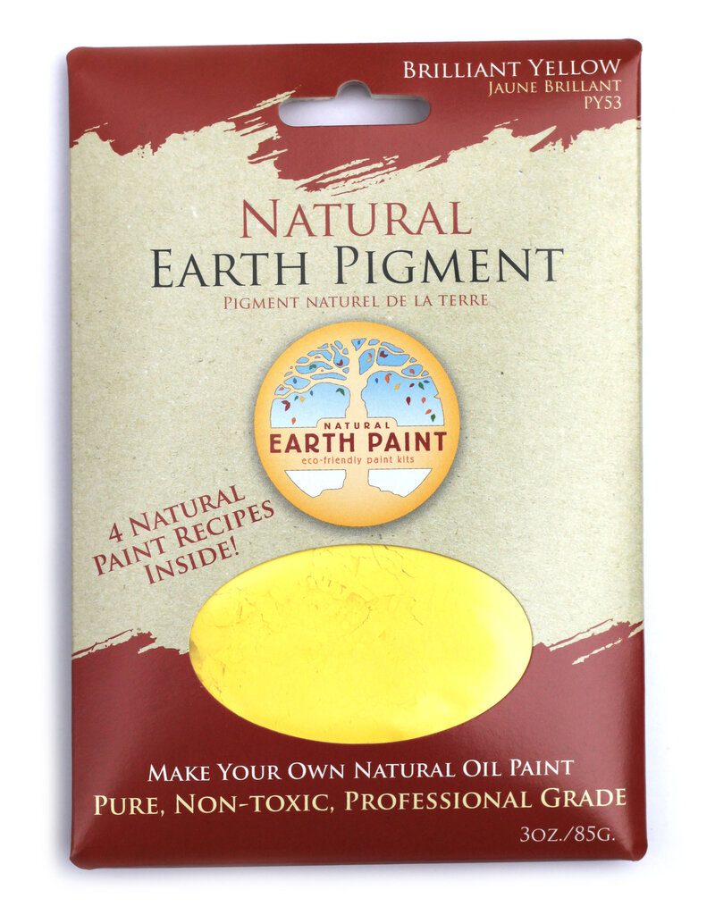 Natural Earth Paint Natuurlijk pigment Brilliant Yellow