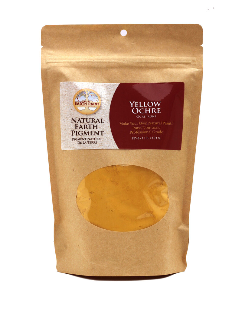 Natural Earth Paint Natural Bulk Oil Paint Colour Yellow Ochre