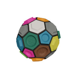 Boulderball boulderbal met routekaarten