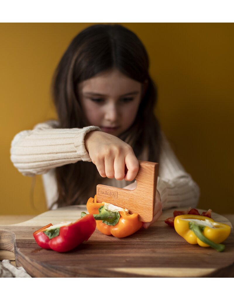 SKÅGFÄ  SKÅGFÄ Trakniv houten montessori mes