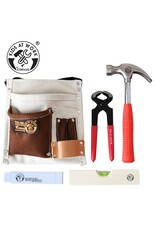 Kids at work Tool belt cotton/leather 01
