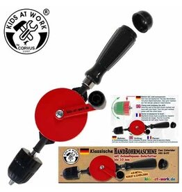 Kids at work Hand drill with quick release up to 10 mm