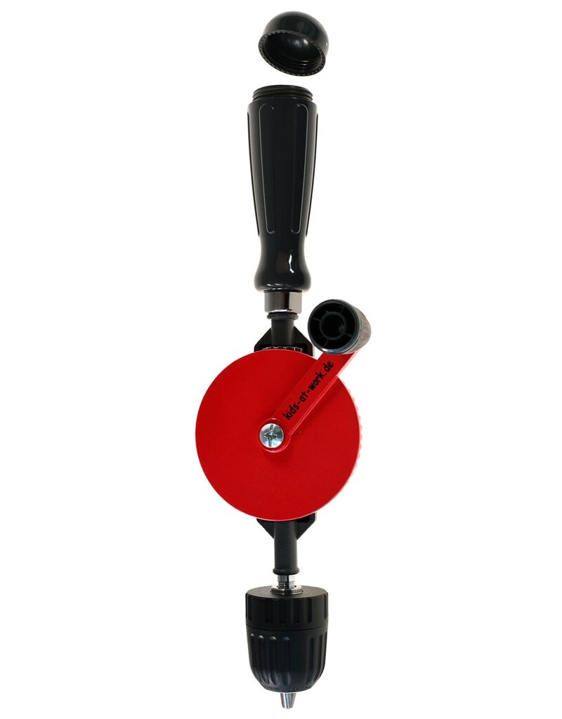 Kids at Work Hand drill with quick release up to 10 mm