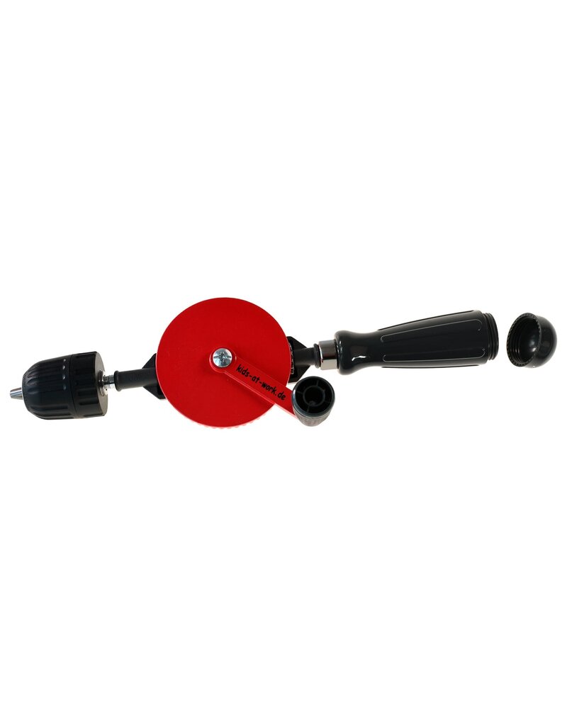 Kids at Work Hand drill with quick release up to 10 mm