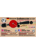 Kids at Work Hand drill with quick release up to 10 mm