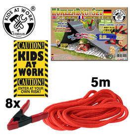 Kids at work Cabin building set 01