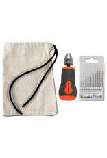 Kids at work Short ergonomic hand drill with drill bits