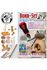 Kids at Work Drill set for chestnuts, cork, wood