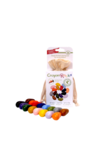 Crayon Rocks 16 crayons for the tripod grip in an ecru cotton bag