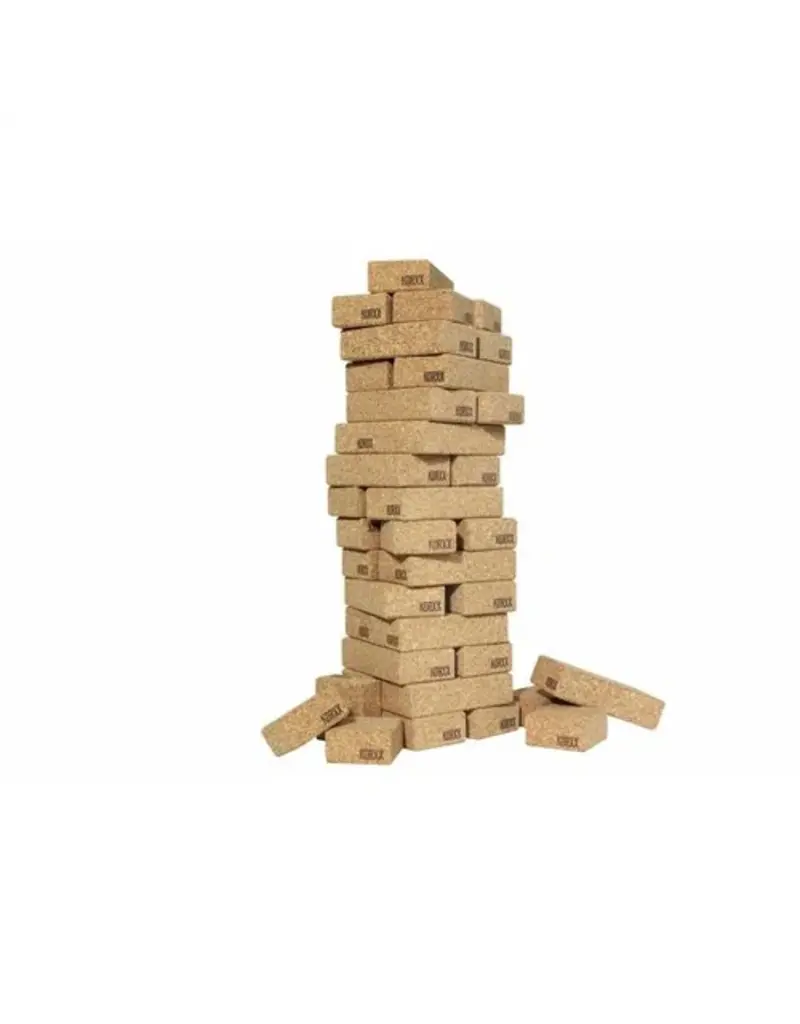KORXX Cuboid XL cork building blocks – 140 natural