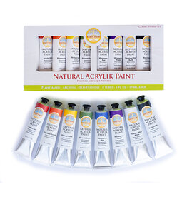 Natural Earth Paint Natural acrylic paint set Earth