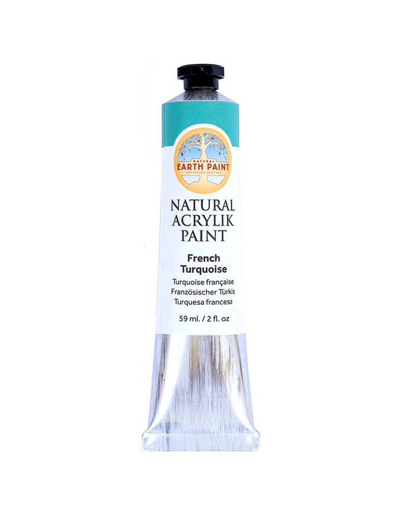 Natural Earth Paint Natural Acrylik Paint™ - acrylic paintFrench Turquoise in tube