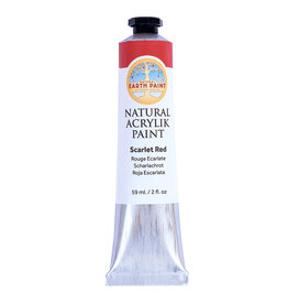 Natural Earth Paint Natuurlijke acryl verf - Scarlet Rood