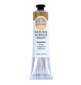 Natural Earth Paint Natuurlijke acryl verf - Mica goud