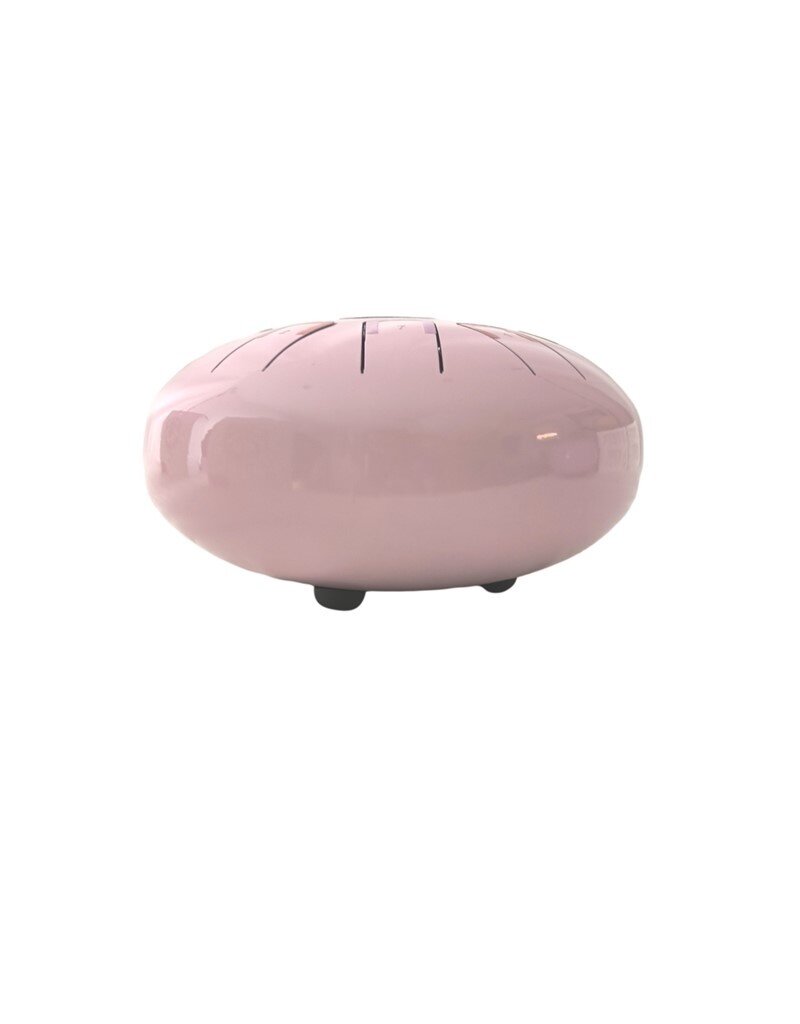 Tambu Tambú 8 - roze tongdrum - handpan 11 noten met toebehoren