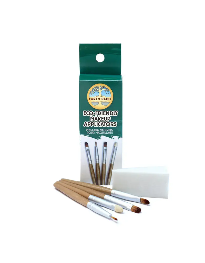 Natural Earth Paint Ecological make-up brushes - set of 5