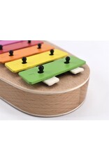 Voggenreiter Large wooden xylophone with 12 steel bars, C3–F4