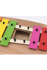 Voggenreiter Large wooden xylophone with 12 steel bars, C3–F4