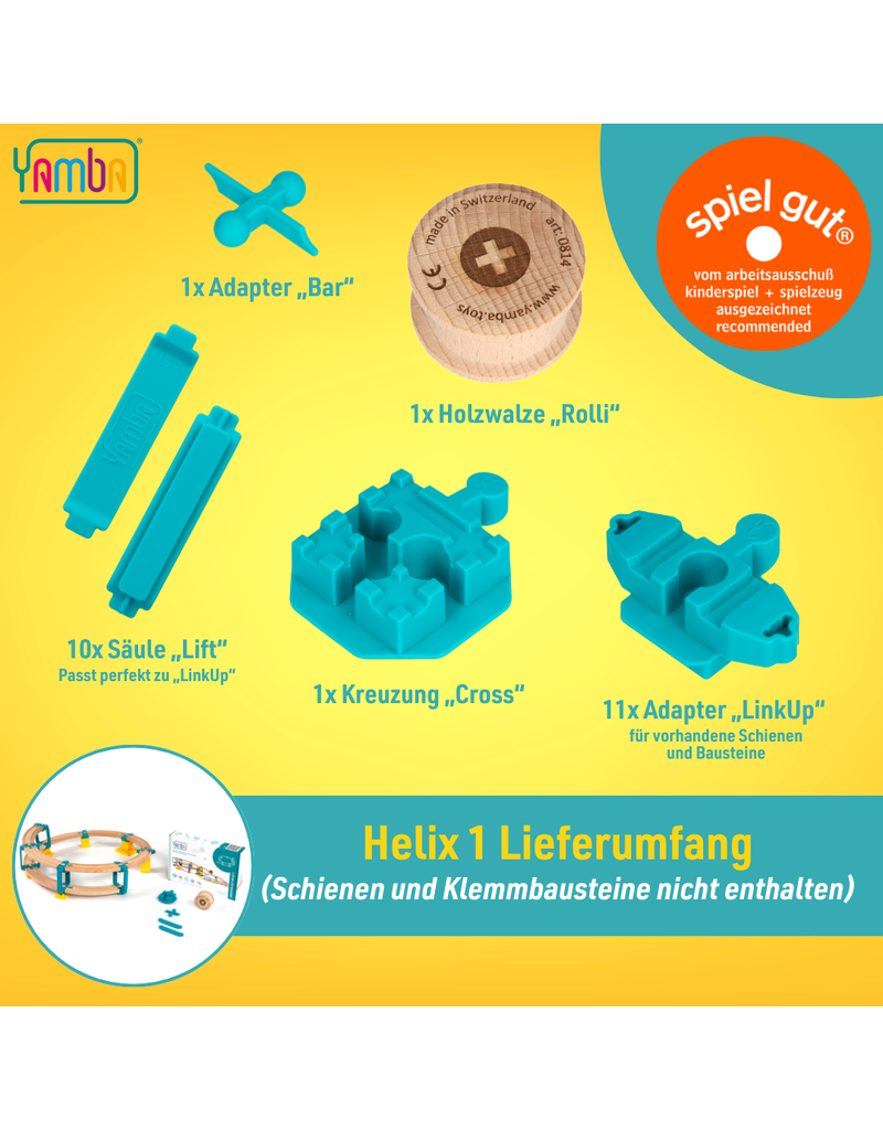 Yamba Toys Yamba Helix 1 adapter set – 24 pieces