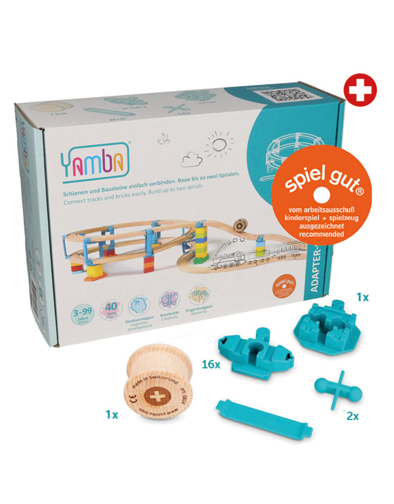 Yamba Toys Yamba Helix 2 adapter set – 40 pieces