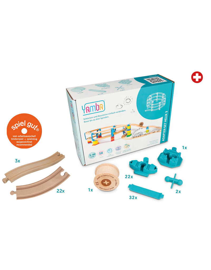 Yamba Toys Yamba Helix 3 starter set – 83 pieces