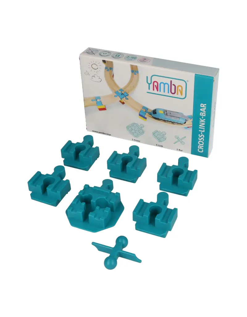 Yamba Toys Adapter set Cross-link-bar - 7 connectoren voor rails