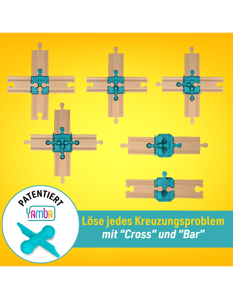 Yamba Toys Yamba Link adapter set – 8 track connectors