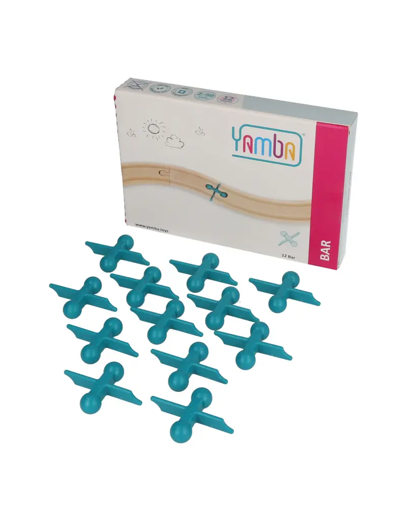 Yamba Toys Adapter set Bar- 12 connectoren voor rails