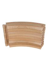 Yamba Toys Rails Curve- 9 stuks