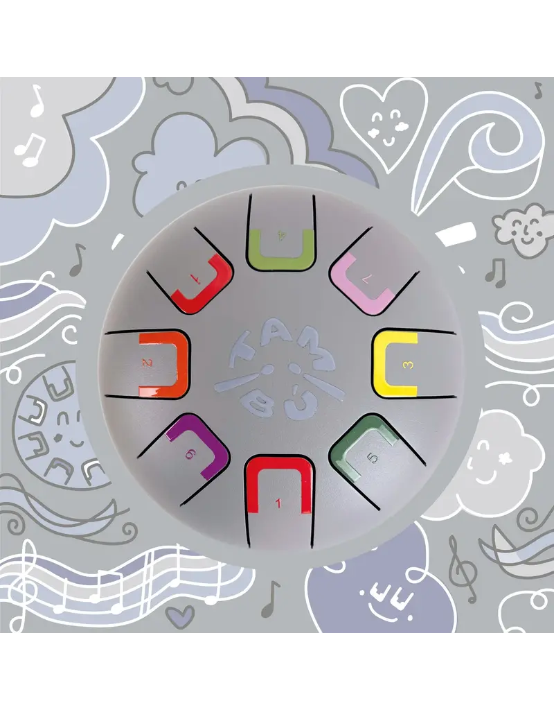 Tambú Baby Tambú 6 tongue drum – 8 notes – Smoky Loky
