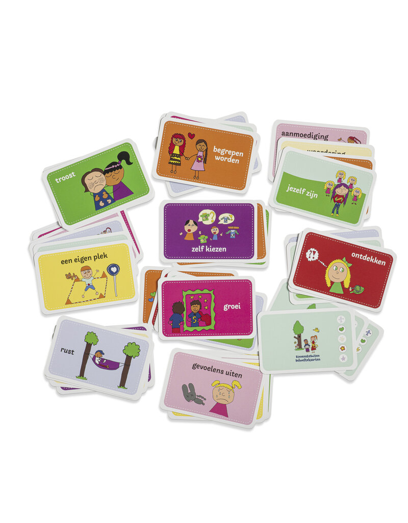 Uitgeverij Briljant Binnenstebuiten behoeftekaarten