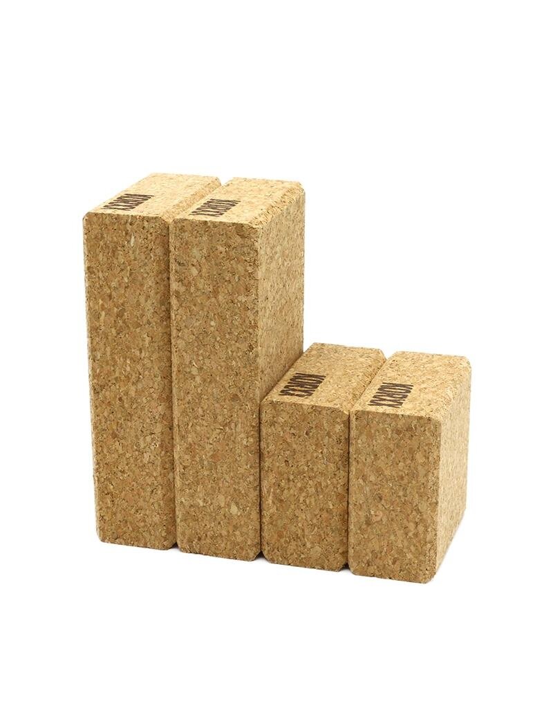 Korxx KORXX Cuboid XS - 35 kurk blokken met katoenen box