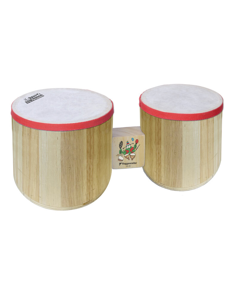Voggenreiter Voggy’s wooden children’s bongos with two pitches