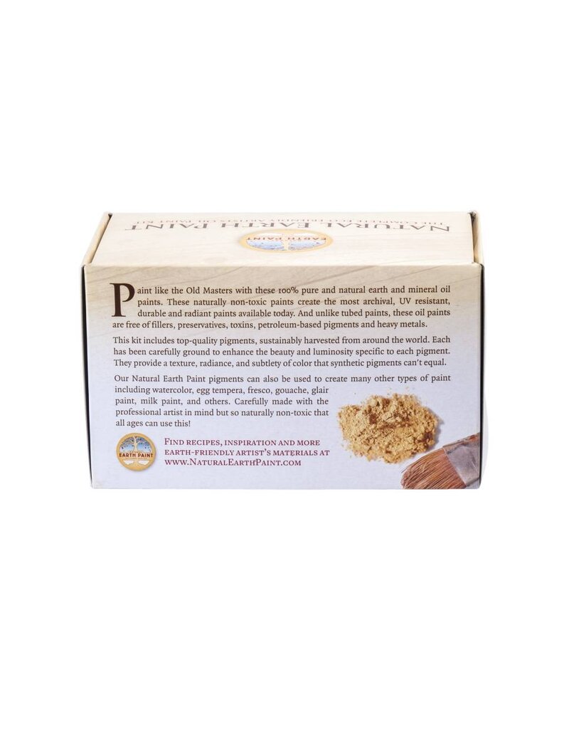 Natural Earth Paint Oil paint starter kit for artists — 10 pigments